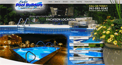 Desktop Screenshot of bobspoolbuilders.com